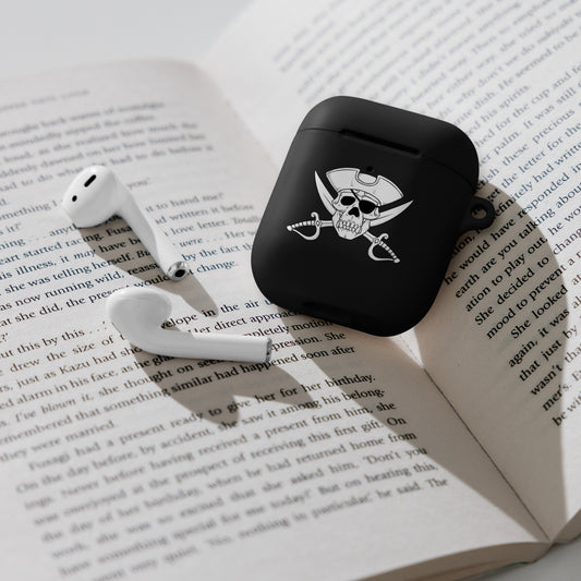 Pirate Apes- Logo Only Rubber Case for AirPods®