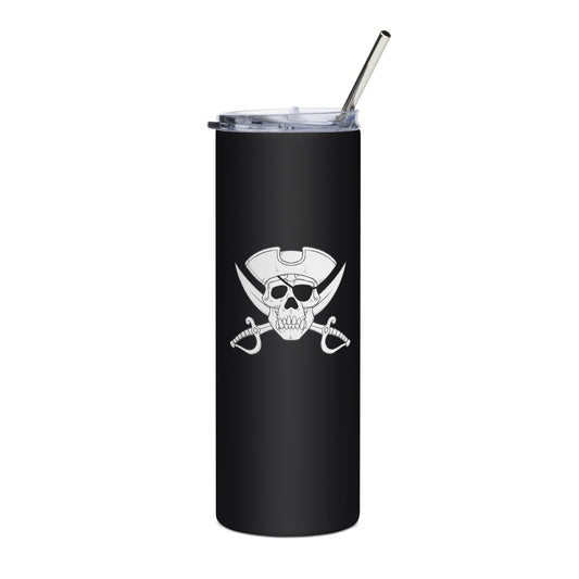 Pirate Apes- Logo Only Stainless Steel Tumbler
