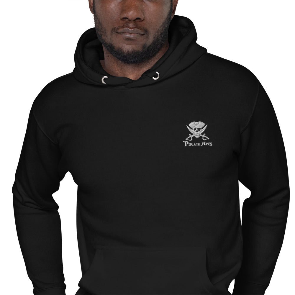 Pirate Apes- Embroidered Unisex Hoodie